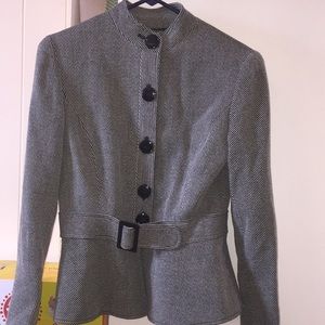 Etcetera wool striped jacket